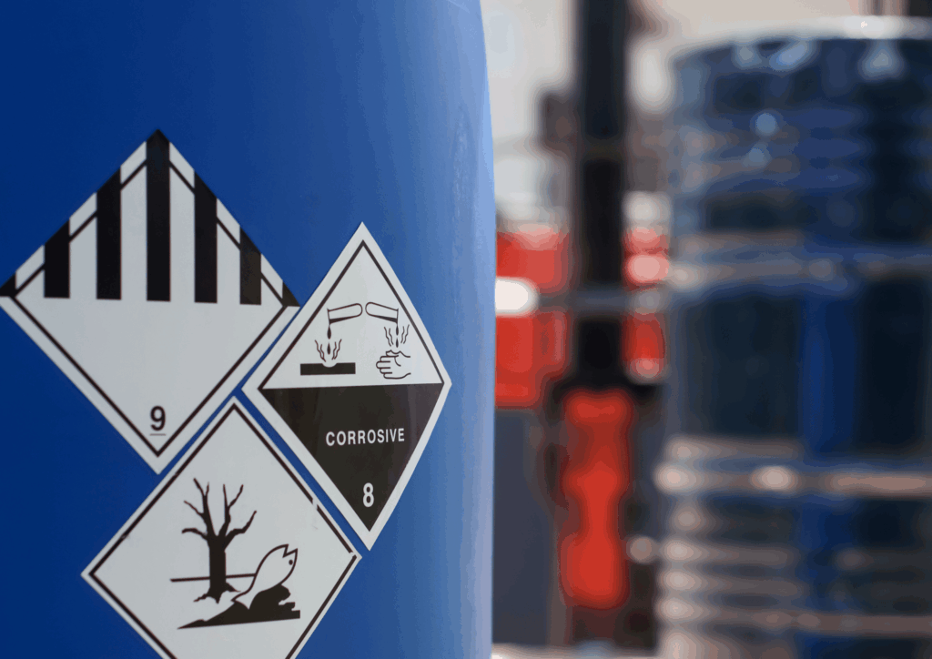 Chemical company fined after two employees suffer serious chemical burns