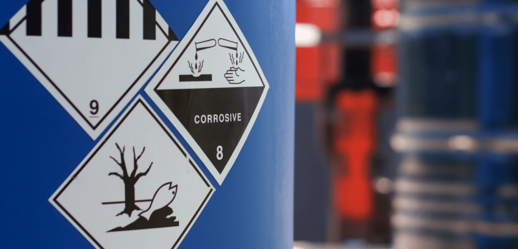 Chemical company fined after two employees suffer serious chemical burns